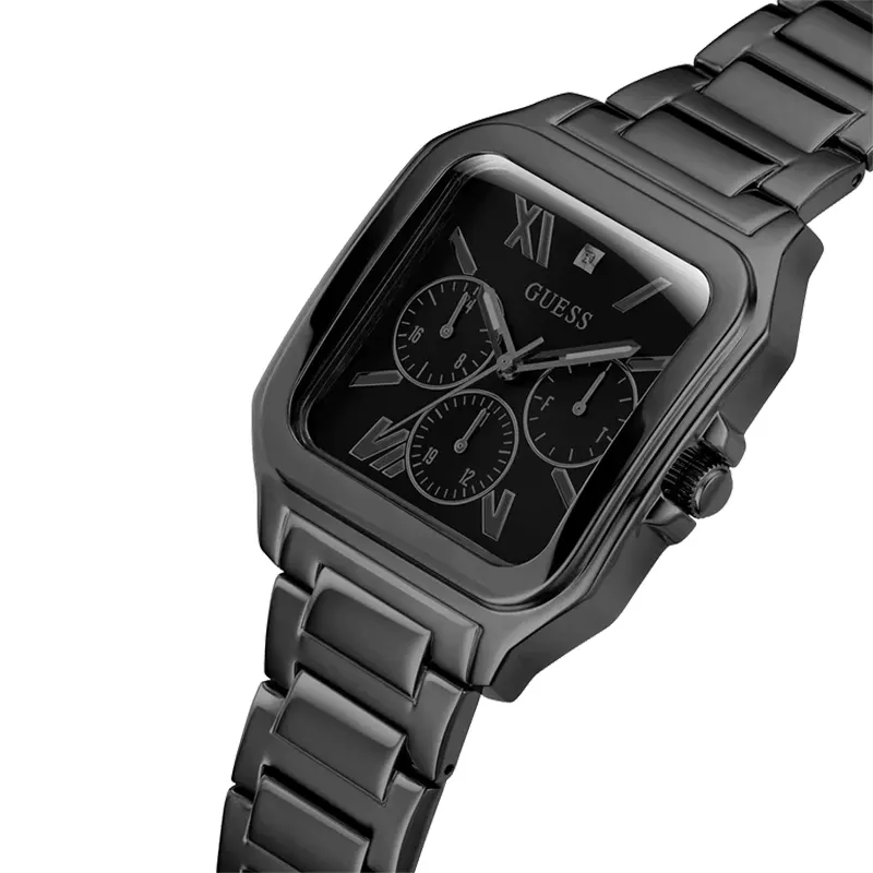 Guess Integrity Black Trendy Men’s Watch- GW0631G2